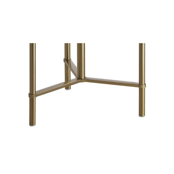 Charles 59" Metal/Glass LED Side Table and Floor Lamp - JONATHAN Y